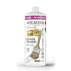 AquaCool Trend Hybrid Varnish Hobi Boyası Su Bazlı Hibrit Vernik 1000 ml - Thumbnail