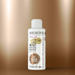AquaCool Trend M.A.C Hobi Boyası Metalik Boya 120 ml + - 6