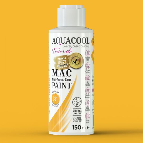 AquaCool Trend M.A.C Hobi Boyası Su Bazlı Akrilik 150 ml