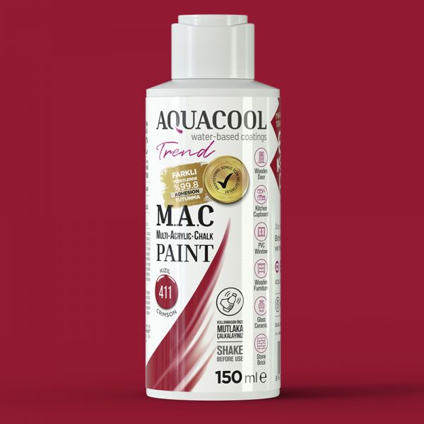 AquaCool Trend M.A.C Hobi Boyası Su Bazlı Akrilik 150 ml