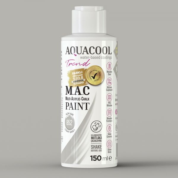 AquaCool Trend M.A.C Hobi Boyası Su Bazlı Akrilik 150 ml