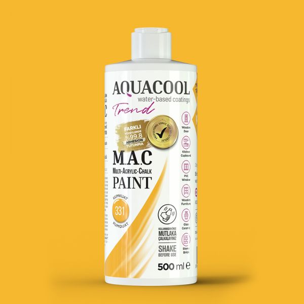 AquaCool Trend M.A.C Hobi Boyası Su Bazlı Akrilik 500 ml