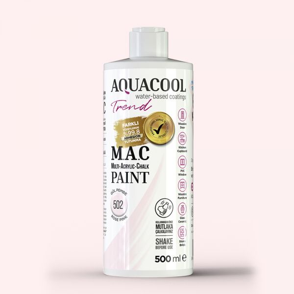 AquaCool Trend M.A.C Hobi Boyası Su Bazlı Akrilik 500 ml