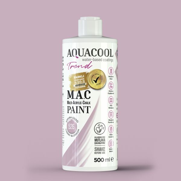 AquaCool Trend M.A.C Hobi Boyası Su Bazlı Akrilik 500 ml