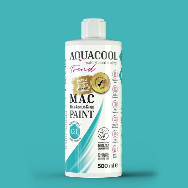 AquaCool Trend M.A.C Hobi Boyası Su Bazlı Akrilik 500 ml