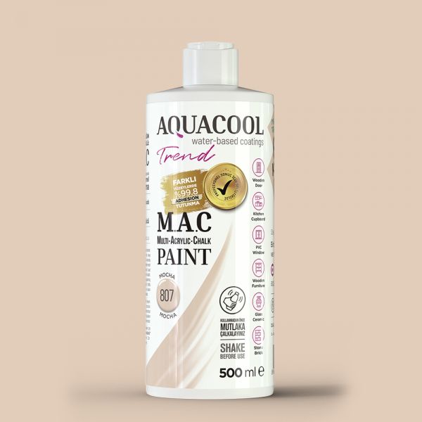 AquaCool Trend M.A.C Hobi Boyası Su Bazlı Akrilik 500 ml