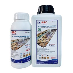 ARC - ARC EPOKSİ +2C-1,2 Kg+0,3 Kg ŞEFFAF REÇİNE İÇ-DIŞ MEKAN 1,5 Kg