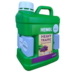 HEMEL - HEMEL HEAVY TRAFFİC ÇİFT KOMP. AQUA DÖŞEME CİLASI 5 LT İPEK MAT