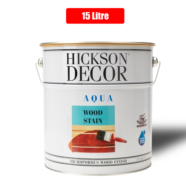 HEMEL HİCKSON DECOR SU BAZLI - AQUA RENK + CİLA BİRLEŞİK DIŞ MEKAN BOYASI 15 LT + - 1