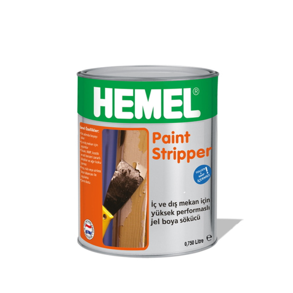 HEMEL PAINT STRIPPER BOYA SÖKÜCÜ İÇ-DIŞ MEKAN 0,75 LT - 1
