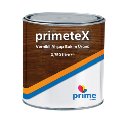 HEMEL PRİMETEX SOLVENT BAZLI RENK + CİLA BİRLEŞİK İÇ-DIŞ MEKAN 0,75 LT + - HEMEL