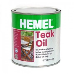 HEMEL - HEMEL TEAK OİL YAĞ TEAK YAĞI 0,75 LT