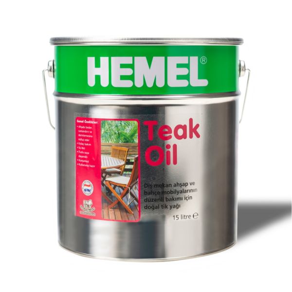 HEMEL TEAK OİL YAĞ TEAK YAĞI 15 LT