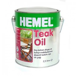 HEMEL - HEMEL TEAK OİL YAĞ TEAK YAĞI 2,5 LT