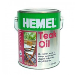 HEMEL - HEMEL TEAK OİL YAĞ TİK YAĞI 5 LT