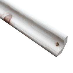 SZN Wood - KÖŞE PERVAZI 4 CM LADİN C EKSİZ DÜZ