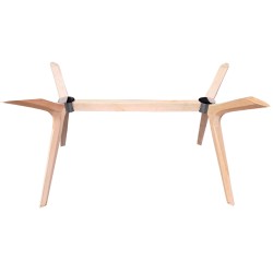 MASA AYAĞI 130 x 70 x 75 Cm KELEBEK HAM AHŞAP AYAK - 2