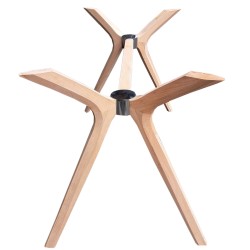 MASA AYAĞI 130 x 70 x 75 Cm KELEBEK HAM AHŞAP AYAK - 3