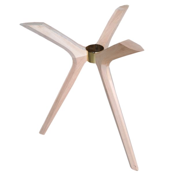 MASA AYAĞI 75 x 70 x 70 Cm KELEBEK HAM AHŞAP AYAK - 1