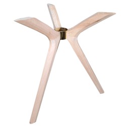 MASA AYAĞI 75 x 70 x 70 Cm KELEBEK HAM AHŞAP AYAK - 2