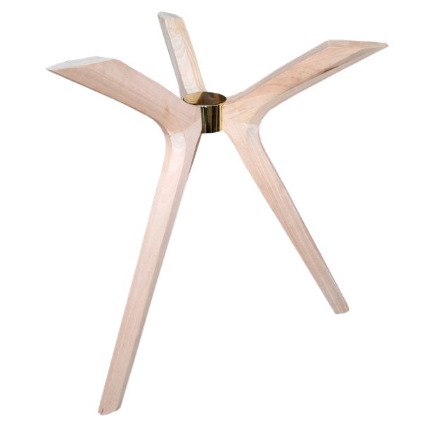 MASA AYAĞI 75 x 70 x 70 Cm KELEBEK HAM AHŞAP AYAK - 2