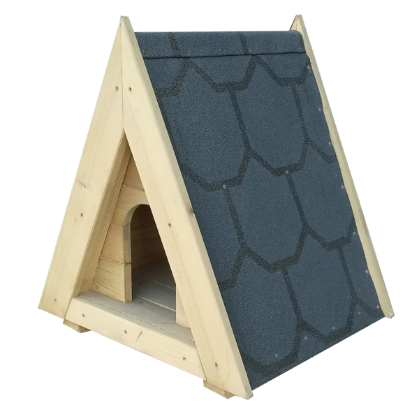 SZN Hayvan Barınağı Kedi Evi KD01 54 Cm x 63 Cm x 63 Cm Emprenyeli - 1