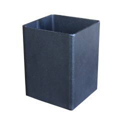 SZN - SZN KARE PERGULE AYAĞI METAL 9 x 9 SİYAH BOYALI SZN002