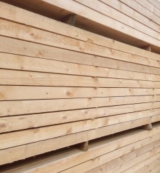 SZN Wood Ahşap Düz Profil 9,5 x 4,5 Cm LADİN RENDESİZ - Thumbnail
