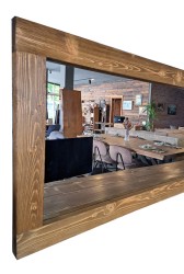 SZN Wood Ayna Düz Ladin Eskitme SZN-51 148 x 70 x cm Ayna Dahil - Thumbnail