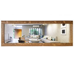 SZN Wood - SZN Wood Ayna Düz Ladin Eskitme SZN-51 198 x 70 x cm Ayna Dahil