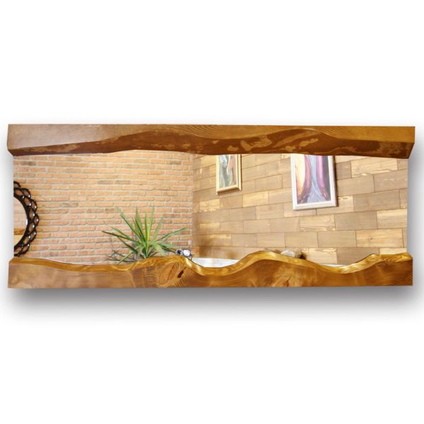 SZN Wood Ayna Sulamalı Ladin Doğal SZN-51 148 x 70 x 3,5 cm Ayna Dahil