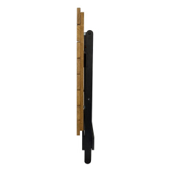 SZN Wood Bahçe Masa Kestane Eskitme Katlanır Masa 8559-29 Bal -- Dış Mekan -- x x 74 cm + - 5