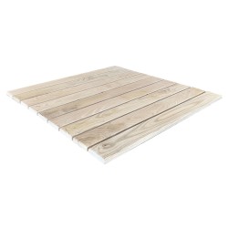 SZN Wood - SZN Wood Bahçe Masa Tablası Kestane Jardin 4 Kenar Düz Ham -- -- --   x   x 3,5 cm +