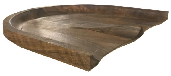 SZN Wood Bar Taburesi Cafe 3D Ceviz - Siyah W01-Dark Oak 75cm Oturum 48x48x75cm