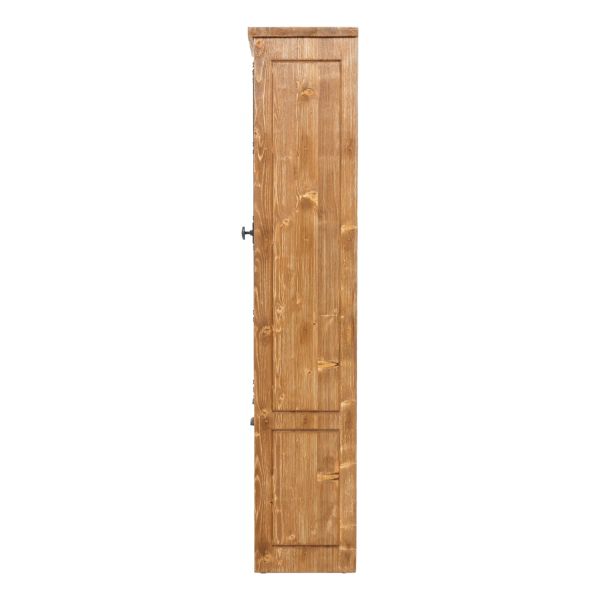 SZN Wood Büfe Moiso Ladin Eskitme SZN-51-Teak 100 x 40 x 200 cm Çift Renk İspanyoletli