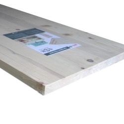 SZN Wood Çalışma Tezgahı Ladin Düz 4 Kenar Düz Ham -- -- -- 195 x 57 x 3,5 cm - Thumbnail