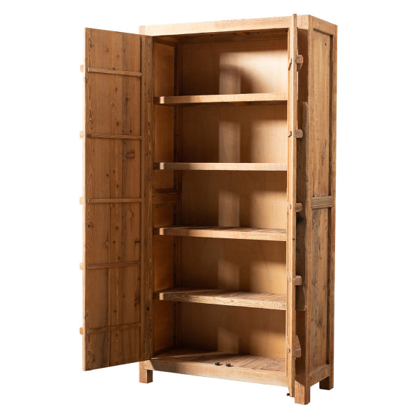 SZN Wood Dolap Sotka Ladin Yaşlandırma Ağartma 100 x 40 x 200 cm - 3