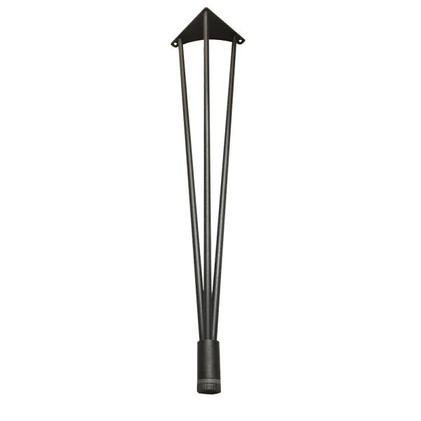 SZN Wood DRESUAR AYAĞI Denstep Metal 84 cm 14 cm 14 cm SİYAH TEK