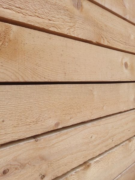 SZN Wood Düz Profil 9,5 x 9,5 Cm LADİN RENDESİZ +