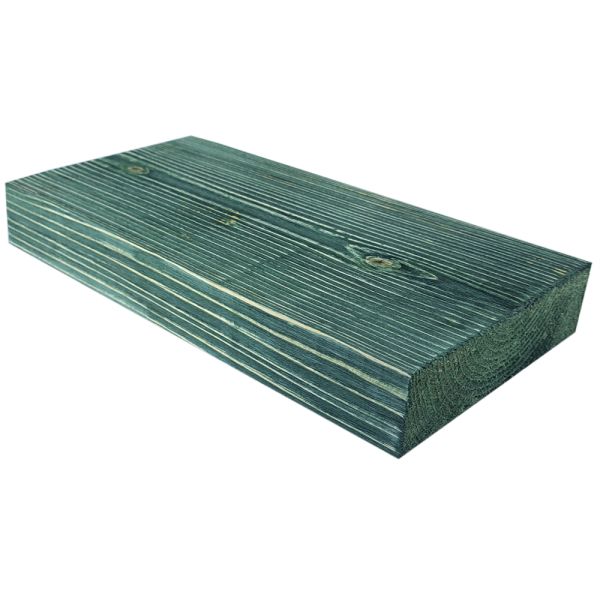 SZN Wood Eskitme Ahşap Kalas Raf Ladin x 14 x 4 Cm SZN-66-Irish Green +