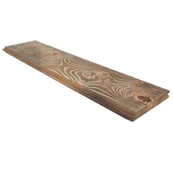 SZN Wood - SZN Wood Eskitme Ahşap Lambri Pahlı Düz Ladin x 14 x 2,0 Cm SZN-72-Dark Walnut +