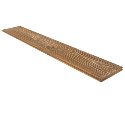 SZN Wood - SZN Wood Eskitme Ahşap Lambri Pahlı Düz Ladin x 9,0 x 1,2 Cm SZN-51-Teak +