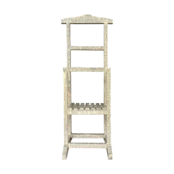 SZN Wood Ganita Dilsiz Uşak Ladin Testere İzli 120x47x40cm Patina - SZN Wood