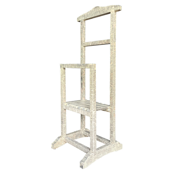 SZN Wood Ganita Dilsiz Uşak Ladin Testere İzli 120x47x40cm Patina - 2