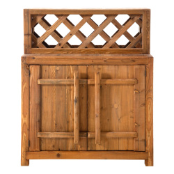 SZN Wood İçki Dolabı Sotka Ladin Yaşlandırma Ağartma 100 x 48 x 119 cm - 2