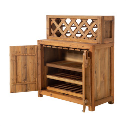 SZN Wood İçki Dolabı Sotka Ladin Yaşlandırma Ağartma 100 x 48 x 119 cm - 3