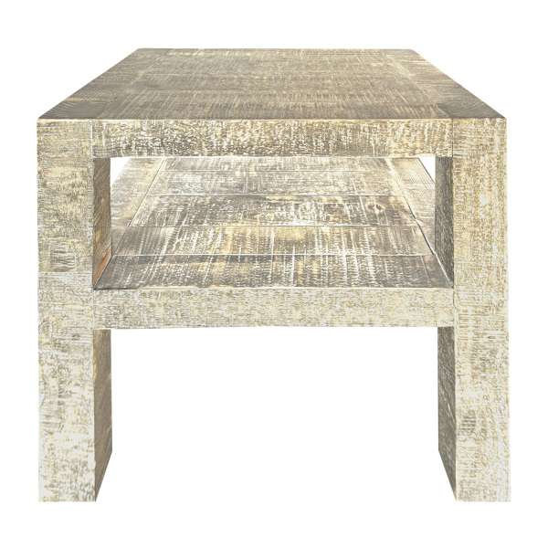 SZN Wood Komodin Ganita Ladin Testere İzli Patina 50 cm x 40 cm x 60 cm - 3