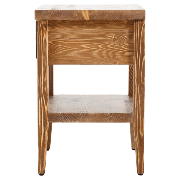 SZN Wood Komodin Moiso Ladin Eskitme Ahşap SZN51-Teak 50 cm x 40 cm x 60 cm - 5