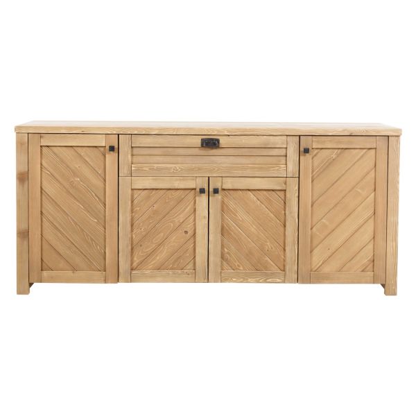 SZN Wood Konsol Axis Ladin Eskitme Ahşap SZN02 195 x 50 x 85 cm