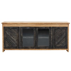 SZN Wood - SZN Wood Konsol Moiso Ladin Eskitme Ahşap SZN-51-Teak 195 x 50 x 85 cm Çapraz Çift Renk